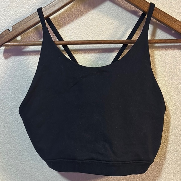 Glyder Other - Glyder Black Strappy Crop Bra